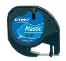 Dymo Letratag膠質標籤帶 12毫米 x 4米 藍色