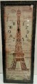 巴黎鐵塔木框大鐘