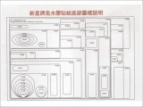 新星牌中國製造標籤貼-B101 (10000pcx) / 10mm x 13mm