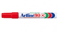 Artline 90 方嘴箱頭筆 / 紅色