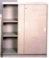 三層搪門式文件柜 1250mm(高)灰色