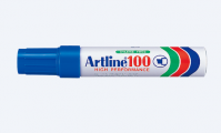 Artline 100 特大油性方嘴箱頭筆 / 藍色