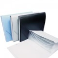 A4 膠質風琴形 (12層) 文件袋 / 藍色