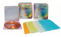 Easymate方型CD光碟盒20個/包(白/紅/綠/藍/橙)