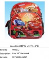 Cars (Neon Light)?12寸 Backpack?A03572