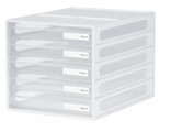 樹德 DD-1205P 桌上型文件櫃 (A4) 白色        