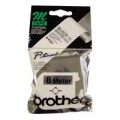 Brother M 系列標籤帶12mm x 8m (M-K231) / 白底黑字