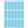 Herma 方型標籤貼 <藍色> 3653 (90pcs) / 12mm x 34mm