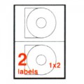 Avery 鐳射標籤貼 -L7660 (114.5mm die)CD用 / 10Shee
