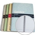 Gambol S6807 7寸 x 10寸B5 左鐵筆記簿 / 80頁