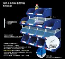 樹德SHUTER C-2035 耐衝擊分類置物盒專用防塵蓋 (18個裝)