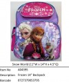Frozen (Snow World)?14寸 Backpack?A04395