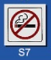 文字/圖案金屬貼牌 9 x 9cm Signs D401 不准吸煙